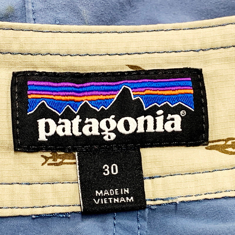 【中古品】【メンズ】 patagonia パタゴニア 86542SP16 16SS STRETCH WAVEFARER BOARD SHORTS ストレッチボードショーツ ズボン パンツ 155-240803-ma-14-izu サイズ：30 カラー：ブルー 万代Net店