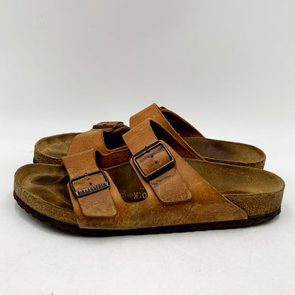 【中古品】【メンズ】 BIRKENSTOCK ビルケンシュトック ARIZONA アリゾナ スポーツ カジュアルサンダル コンフォート サンダル シューズ 靴 165-240805-mk-09-izu サイズ：27cm カラー：ブラウン系 万代Net店