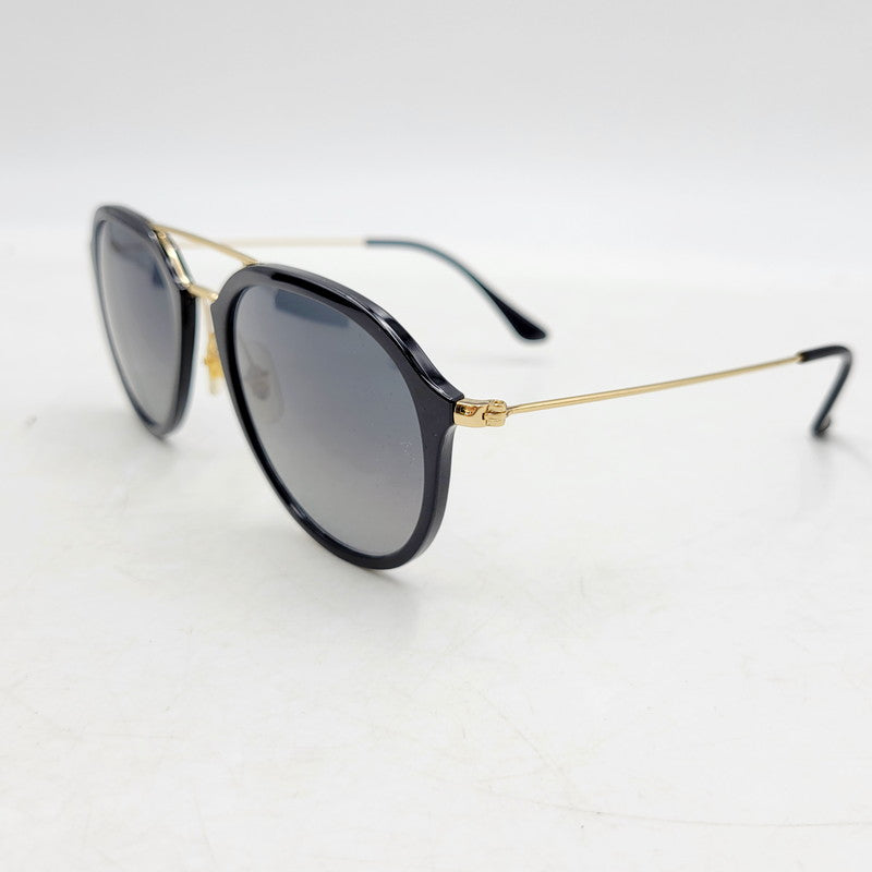 【中古品】【メンズ/レディース】 Ray-Ban レイバン SUNGLASSES RB4253 サングラス 小物 203-240808-as-04-izu サイズ：53ロ21 145 カラー：ブラック×ゴールド 万代Net店