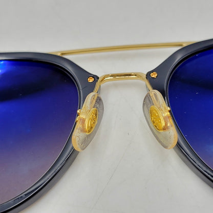 【中古品】【メンズ/レディース】 Ray-Ban レイバン SUNGLASSES RB4253 サングラス 小物 203-240808-as-04-izu サイズ：53ロ21 145 カラー：ブラック×ゴールド 万代Net店