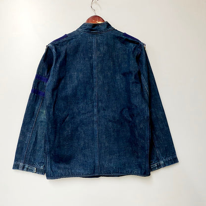 【中古品】【メンズ】 NEIGHBORHOOD ネイバーフッド DCNH-JK-07 02AW M-65 MILITARY DENIM FATIGUE JACKET 2002年製 日本製 ミリタリーデニム ファティーグジャケット アウター 長袖 142-240811-ma-03-izu サイズ：M カラー：インディゴ 万代Net店