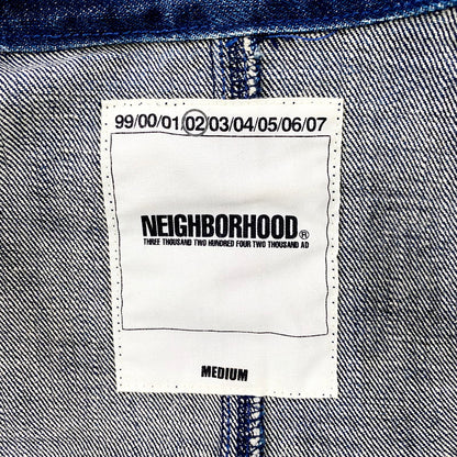 【中古品】【メンズ】 NEIGHBORHOOD ネイバーフッド DCNH-JK-07 02AW M-65 MILITARY DENIM FATIGUE JACKET 2002年製 日本製 ミリタリーデニム ファティーグジャケット アウター 長袖 142-240811-ma-03-izu サイズ：M カラー：インディゴ 万代Net店