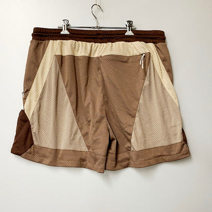 【中古品】【メンズ】  KITH キス KHM060108 22SS PALETTE TURBO SHORT パレット ターボ ショーツ ズボン ボトムス ハーフ 153-240811-ma-08-izu サイズ：XXL カラー：茶 万代Net店