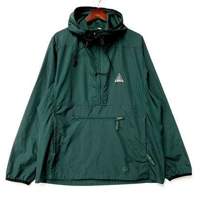 【中古品】【メンズ】 NIKE ACG ナイキ エーシージー F6 1204 TMS 00S NYLON ANORAK JACKET ナイロン アノラック ジャケット トップス アウター 146-240902-mk-35-izu サイズ：M カラー：グリーン 緑 万代Net店