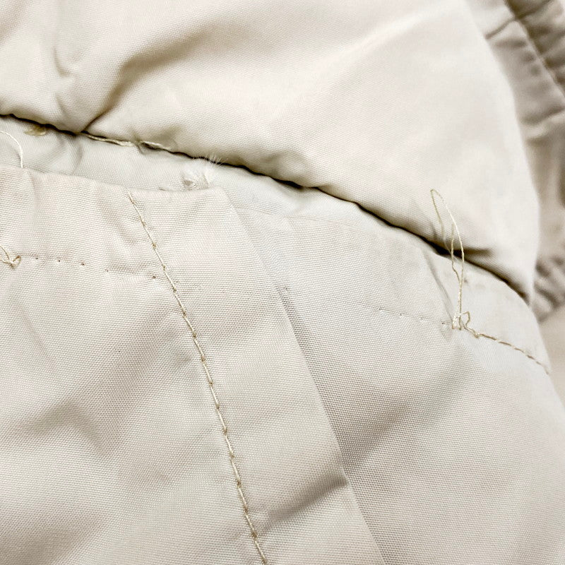 【中古品】【メンズ】  DOUBLE K BRAND 70S QUILTING DOWN JACKET 70年代 TALONジップ キルティング ダウンジャケット アウター 長袖 146-240816-ma-30-izu サイズ：サイズ不明 カラー：ベージュ 万代Net店