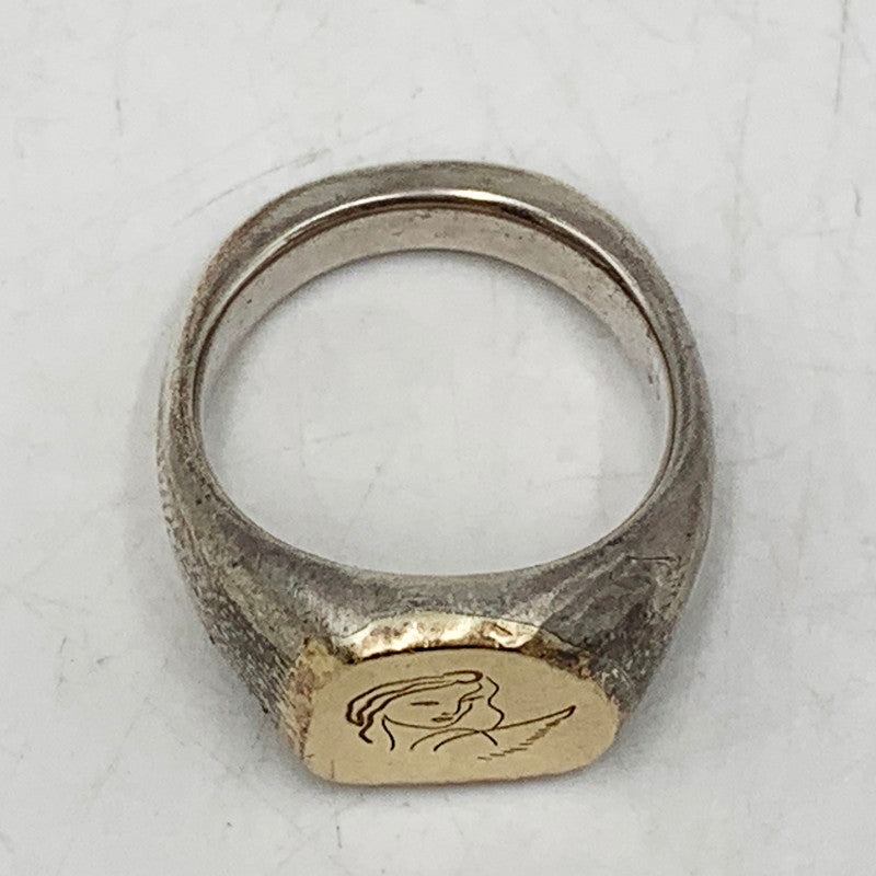 【中古品】【レディース】 ete エテ 925×K10 BIJOUX TANA LATORRE SIGNATURE RING タナ ラトーレ シグネチャー リング 指輪 アクセサリー 192-240812-mm-17-izu サイズ：7号 カラー：シルバー 7号 万代Net店