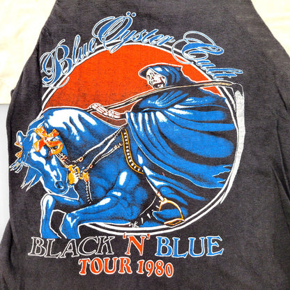 【現状渡し品】【メンズ】 BLACK SABBATH BLACK'N'BLUE RAGLAN TEE ブラックサバス ラグラン プリント Tシャツ トップス 146-240814-as-24-izu サイズ：下記参照 カラー：ブラック 万代Net店