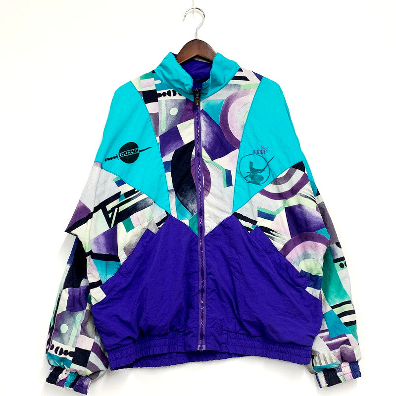 【中古品】【メンズ】 PUMA プーマ 90S NYLON JACKET ナイロンジャケット アウター 146-240815-as-08-izu サイズ：下記参照 カラー：マルチ 万代Net店