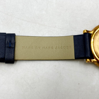 【中古品】【レディース】 MARC BY MARC JACOBS マークバイマークジェイコブス MBM1329 クオーツ 電池式 腕時計 198-240928-mm-08-izu カラー：ネイビー 紺 万代Net店