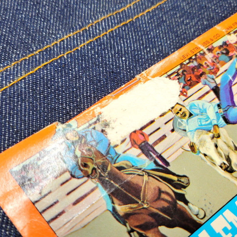 【中古美品】【メンズ】 Levi's リーバイス SADDLEMAN BOOT JEANS 517-0217 ブーツジーンズ デニムパンツ USA製 1980年製 裏刻印8 42TALONジッパー パンツ ボトムス 157-240817-ay-05-izu サイズ：W28/L36 カラー：インディゴ 万代Net店