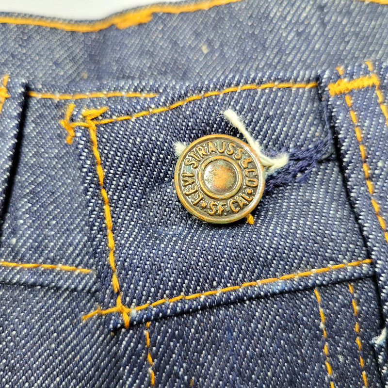 【中古美品】【メンズ】 Levi's リーバイス SADDLEMAN BOOT JEANS 517-0217 ブーツジーンズ デニムパンツ USA製 1980年製 裏刻印8 42TALONジッパー パンツ ボトムス 157-240817-ay-05-izu サイズ：W28/L36 カラー：インディゴ 万代Net店