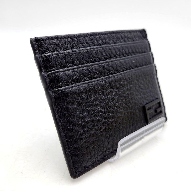 【中古品】【メンズ/レディース】 FENDI フェンディ 7M0164 AG0L カードケース レザー 183-240818-as-19-izu カラー：ブラック 万代Net店