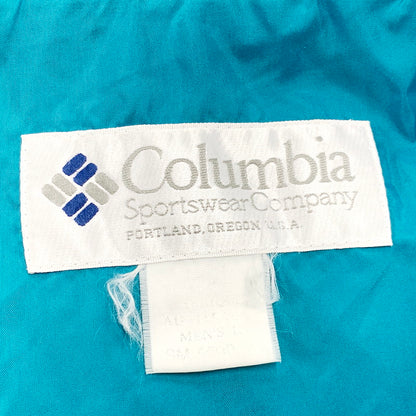 【中古品】【メンズ】 Columbia コロンビア 90'S ナイロンジャケット ロゴ 刺繍 アウター 144-240819-ay-13-izu サイズ：L カラー：ブラック 万代Net店