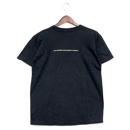 【中古品】【メンズ】 BOUNTY HUNTER バウンティーハンター SS DESIGN TEE デザインTシャツ 半袖 ロゴ プリント トップス 142-240819-ay-24-izu サイズ：S カラー：ブラック 万代Net店