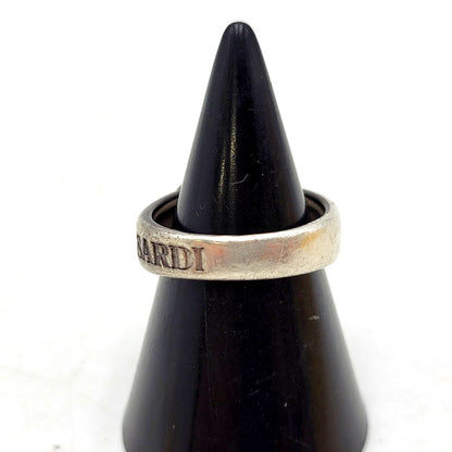 【中古品】【メンズ/レディース】 TRUSSARDI トラサルディ 925×K18 RING リング 指輪 アクセサリー 192-240818-as-18-izu カラー：シルバー 万代Net店