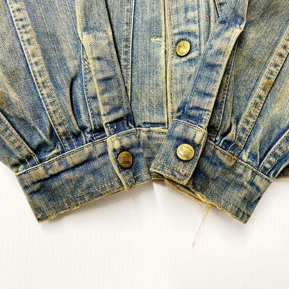 【中古品】【メンズ】 BIG SMITH BUCKAROO 60S WAPPEN DENIM JACKET ビッグスミス バッカロー ワッペン デニム ジャケット アウター 146-240820-as-18-izu カラー：ライトインディゴ 万代Net店