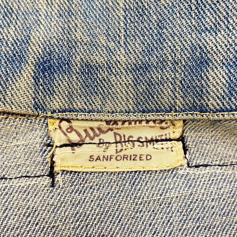 【中古品】【メンズ】 BIG SMITH BUCKAROO 60S WAPPEN DENIM JACKET ビッグスミス バッカロー ワッペン デニム ジャケット アウター 146-240820-as-18-izu カラー：ライトインディゴ 万代Net店