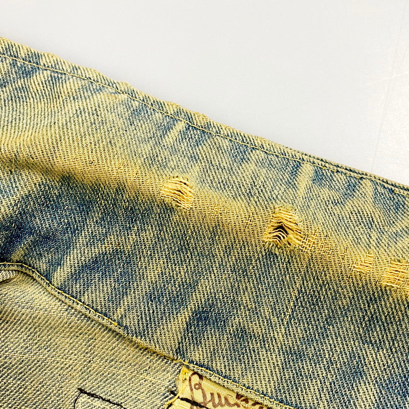 【中古品】【メンズ】 BIG SMITH BUCKAROO 60S WAPPEN DENIM JACKET ビッグスミス バッカロー ワッペン デニム ジャケット アウター 146-240820-as-18-izu カラー：ライトインディゴ 万代Net店