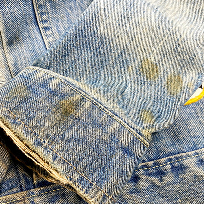 【中古品】【メンズ】 BIG SMITH BUCKAROO 60S WAPPEN DENIM JACKET ビッグスミス バッカロー ワッペン デニム ジャケット アウター 146-240820-as-18-izu カラー：ライトインディゴ 万代Net店