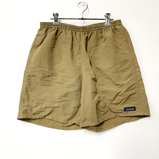 【中古品】【メンズ】 patagonia パタゴニア 20SS BAGGIES SHORTS 58034SP20 バギーズ ショーツ ショート パンツ 155-240823-as-07-izu サイズ：M カラー：ベージュ 万代Net店