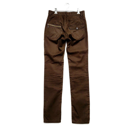 【中古品】【メンズ】 TETE HOMME テットオム 00S COTTON PANTS コットン パンツ ボトムス 157-240824-as-15-izu サイズ：4 カラー：ブラウン 万代Net店