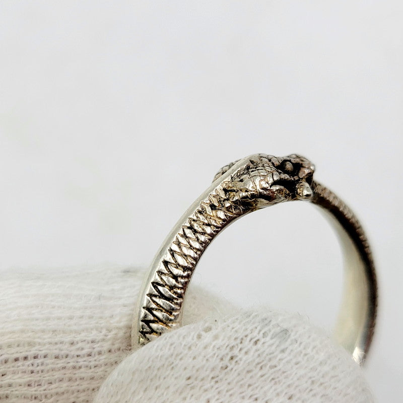 【中古品】【メンズ/レディース】  MAD CULT マッドカルト SV925 BRAINWASHING SNAKE RING ブレインワッシングスネーク リング 指輪 アクセサリー 192-241201-as-19-izu カラー：シルバー 万代Net店