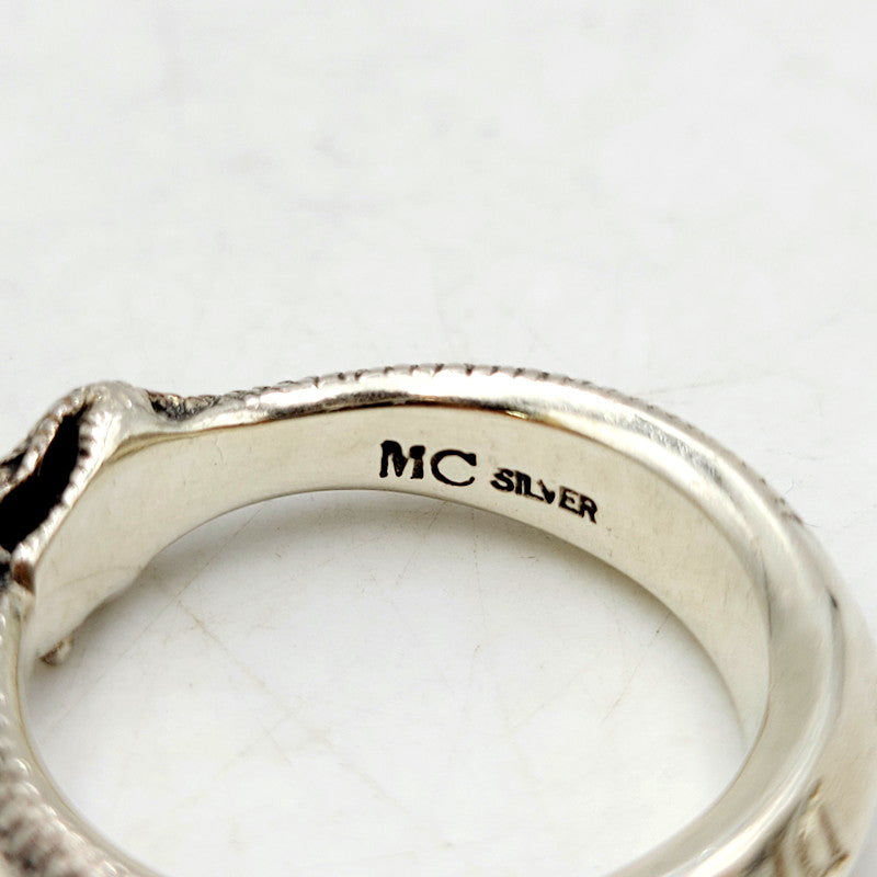 【中古品】【メンズ/レディース】  MAD CULT マッドカルト SV925 BRAINWASHING SNAKE RING ブレインワッシングスネーク リング 指輪 アクセサリー 192-241201-as-18-izu カラー：シルバー 万代Net店