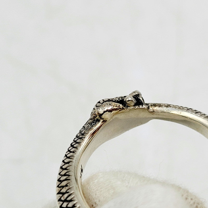 【中古品】【メンズ/レディース】  MAD CULT マッドカルト SV925 BRAINWASHING SNAKE RING ブレインワッシングスネーク リング 指輪 アクセサリー 192-241201-as-18-izu カラー：シルバー 万代Net店