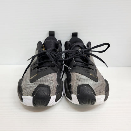 【中古品】【メンズ/レディース】 NIKE ナイキ JORDAN ONE TAKE 4 PF DO7192-007 ジョーダン ワン テイク 4 PF スニーカー シューズ 靴 160-241117-as-05-izu サイズ：25.5cm カラー：BLACK/METALLIC GOLD-WHITE 万代Net店