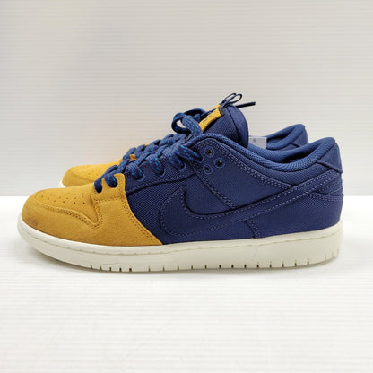 【中古美品】【メンズ】 NIKE SB ナイキエスビー DUNK LOW PRO PRM DX6775-400 ダンク ロー プロ プレミアム スニーカー シューズ 靴 160-240828-as-03-izu サイズ：26.5cm カラー：DESERT OCHRE/MIDNIGHT NAVY 万代Net店