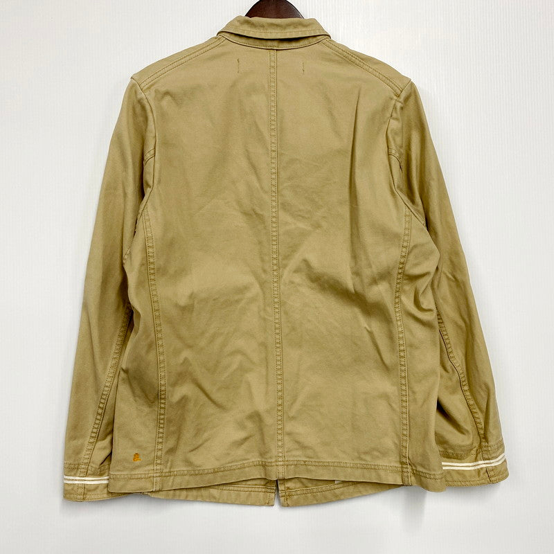 【中古品】【レディース】 45R DUCK COVERALL JACKET フォーティファイブ・アール ダックカバーオールジャケット アウター 168-240830-ay-18-izu サイズ：3 カラー：ベージュ 万代Net店