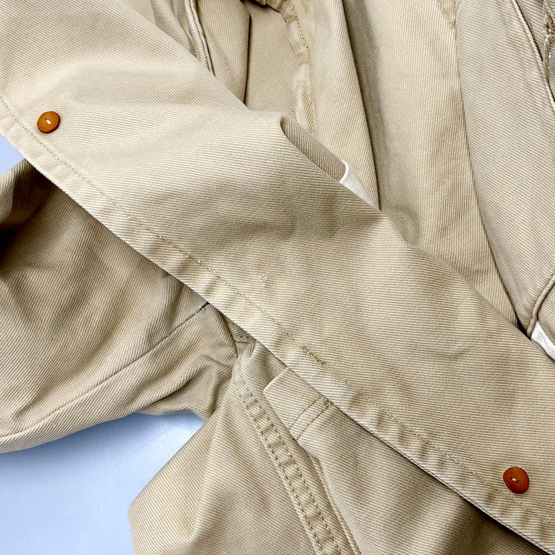 【中古品】【レディース】 45R DUCK COVERALL JACKET フォーティファイブ・アール ダックカバーオールジャケット アウター 168-240830-ay-18-izu サイズ：3 カラー：ベージュ 万代Net店