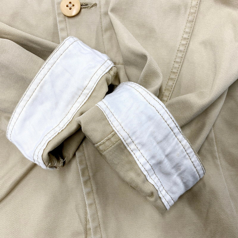 【中古品】【レディース】 45R DUCK COVERALL JACKET フォーティファイブ・アール ダックカバーオールジャケット アウター 168-240830-ay-18-izu サイズ：3 カラー：ベージュ 万代Net店