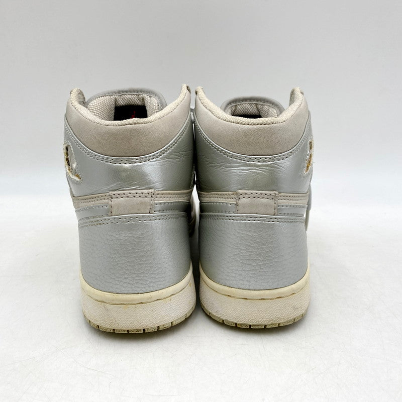 【現状渡し品】【メンズ】 NIKE ナイキ 136060-001 AIR JORDAN 1 (2001 ADDITION) エアジョーダン1 (2001アディション) ”ニュートラルグレー/メタリックシルバー” 靴 スニーカー 160-240828-ma-06-izu サイズ：25.5cm カラー："NEUTRAL GREY/METALLIC SILVER" 万代Net店