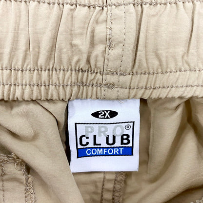 【中古品】【メンズ】  PROCLUB プロクラブ COMFORT TRACK PANTS コンフォート トラックパンツ ズボン ボトムス 158-240831-ma-15-izu サイズ：2XL カラー：ベージュ 万代Net店