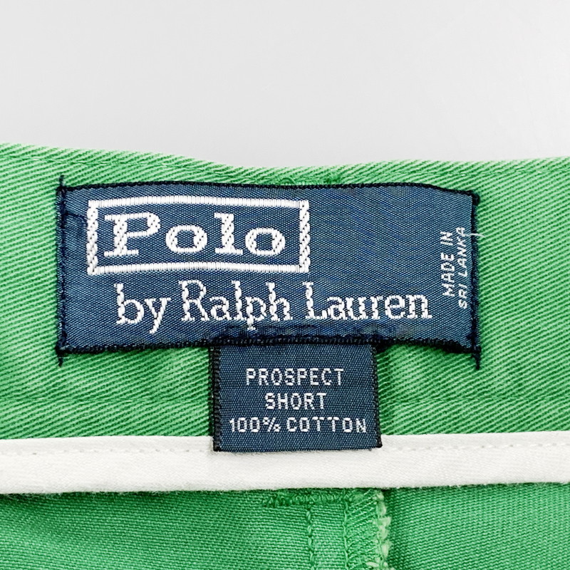 【中古品】【メンズ】 POLO RALPH LAUREN ポロ・ラルフローレン PROSPECT SHORTS プロスペクトショーツ ズボン ボトムス 158-240901-ma-05-izu サイズ：30 カラー：緑 万代Net店