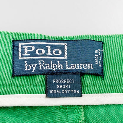 【中古品】【メンズ】 POLO RALPH LAUREN ポロ・ラルフローレン PROSPECT SHORTS プロスペクトショーツ ズボン ボトムス 158-240901-ma-05-izu サイズ：30 カラー：緑 万代Net店