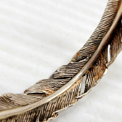 【中古品】【メンズ/レディース】  UNKNOWN FEATHER BANGLE フェザー バングル アクセサリー 192-240902-as-01-izu カラー：シルバー 万代Net店