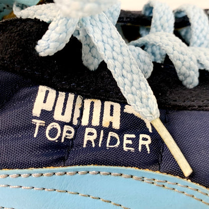 【中古品】【メンズ/レディース】 PUMA プーマ 80S-90S TOP RIDER 1251 0283 A スニーカー シューズ 靴 162-240902-mk-16-izu カラー：ブルー系 万代Net店