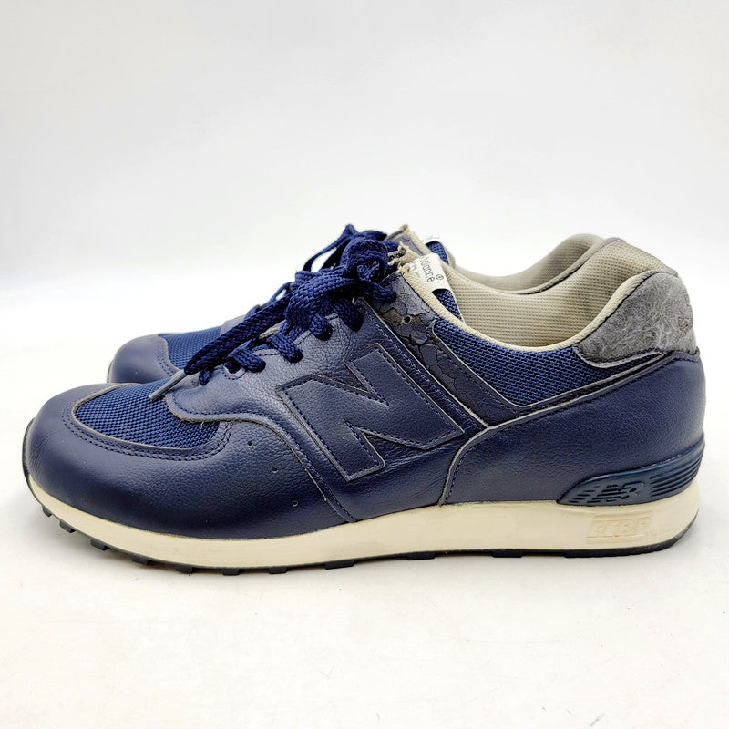 【現状渡し品】【メンズ】 NEW BALANCE ニューバランス M576NVS イングランド製 ローカット スニーカー シューズ 靴 163-240904-as-03-izu サイズ：US10.5 カラー：ネイビー 万代Net店