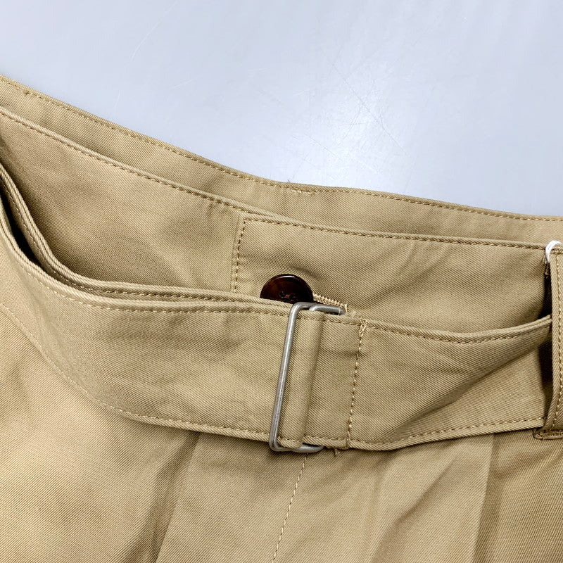 【中古美品】【レディース】 YUNI 17-01-PT-024-20-1 ユニ タックワイドパンツ ズボン ボトムス 171-240906-ay-11-izu サイズ：F カラー：ベージュ 万代Net店