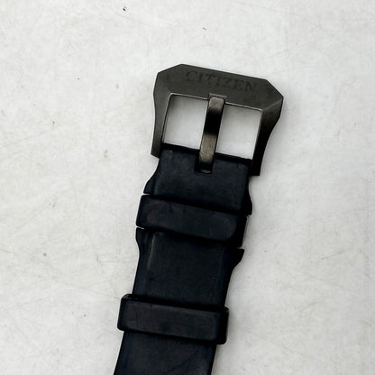 【中古品】【メンズ/レディース】 CITIZEN シチズン ECO DRIVE W770-S115001 エコドライブ ソーラー 腕時計 197-240906-ay-01-izu カラー：ブラック 万代Net店