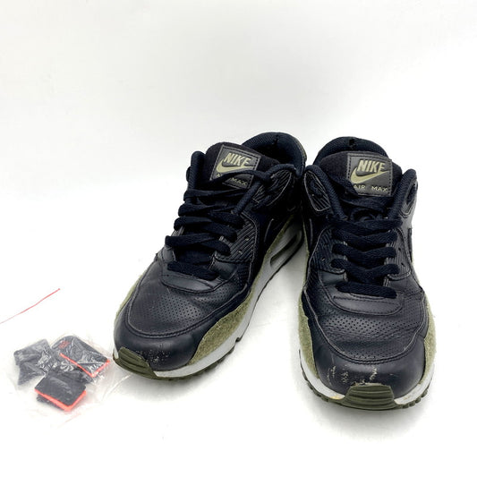【中古品】【メンズ】 NIKE ナイキ AIR MAX 90 HAL AH9974-002 エアマックス 90 スニーカー シューズ 靴 160-240906-ay-07-izu サイズ：27cm カラー：BLACK/BLACK-MEDIUM OLIVE 万代Net店