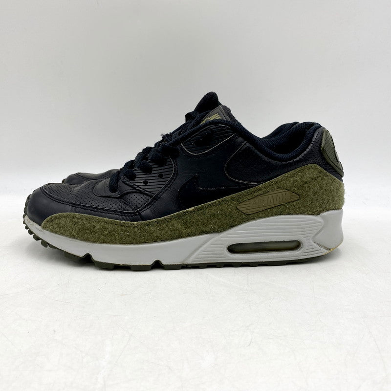 【中古品】【メンズ】 NIKE ナイキ AIR MAX 90 HAL AH9974-002 エアマックス 90 スニーカー シューズ 靴 160-240906-ay-07-izu サイズ：27cm カラー：BLACK/BLACK-MEDIUM OLIVE 万代Net店