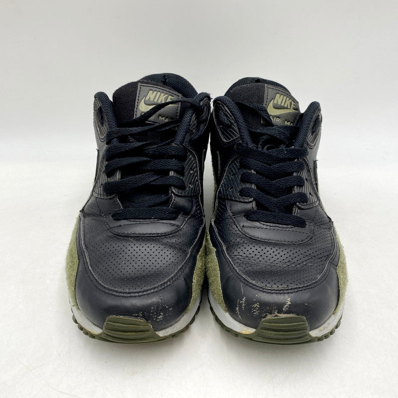 【中古品】【メンズ】 NIKE ナイキ AIR MAX 90 HAL AH9974-002 エアマックス 90 スニーカー シューズ 靴 160-240906-ay-07-izu サイズ：27cm カラー：BLACK/BLACK-MEDIUM OLIVE 万代Net店