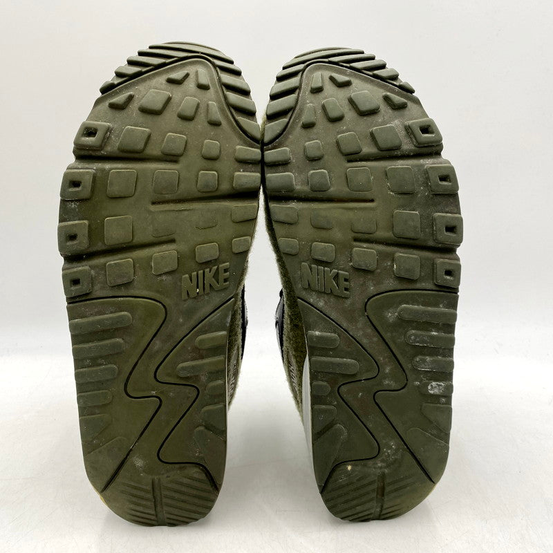 【中古品】【メンズ】 NIKE ナイキ AIR MAX 90 HAL AH9974-002 エアマックス 90 スニーカー シューズ 靴 160-240906-ay-07-izu サイズ：27cm カラー：BLACK/BLACK-MEDIUM OLIVE 万代Net店