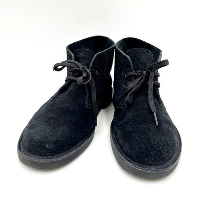 【中古品】【メンズ】 Clarks クラークス BLACK SUEDE CHUKKA BOOTS 61270911 ブラック スエード チャッカブーツ シューズ 靴 164-240906-ay-08-izu サイズ：UK8.5(26.5cm) カラー：ブラック 万代Net店