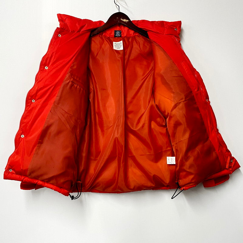 【中古品】【メンズ】 APPLEBUM アップルバム DOWN JACKET ダウンジャケット ロゴ プリント アウター 142-240907-ay-02-izu サイズ：Ｌ カラー：レッド 万代Net店