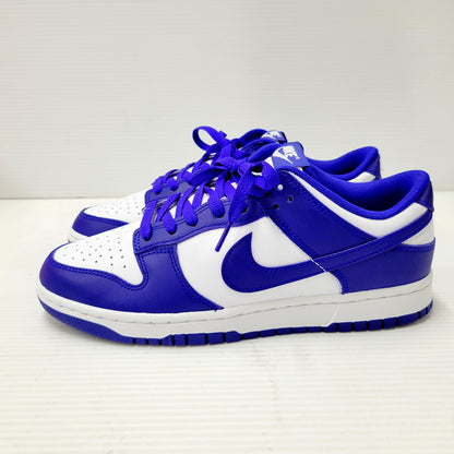 【中古美品】【メンズ】 NIKE ナイキ DUNK LOW RETRO DV0833-103 ダンク ロー レトロ スニーカー シューズ 靴 160-240908-as-11-izu サイズ：27cm カラー：WHITE/CONCORD-UNIVERSITY RED 万代Net店