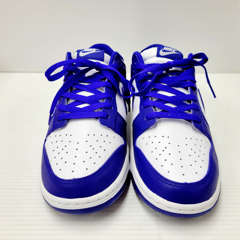 【中古美品】【メンズ】 NIKE ナイキ DUNK LOW RETRO DV0833-103 ダンク ロー レトロ スニーカー シューズ 靴 160-240908-as-11-izu サイズ：27cm カラー：WHITE/CONCORD-UNIVERSITY RED 万代Net店